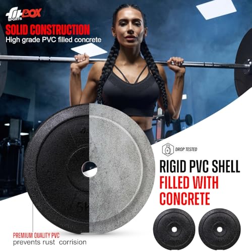 Image of FitBox Sports Adjustable - Weights | Curl Rod | Barbell Rod - Strength Training Equipment for Men & Women, Compact and Versatile