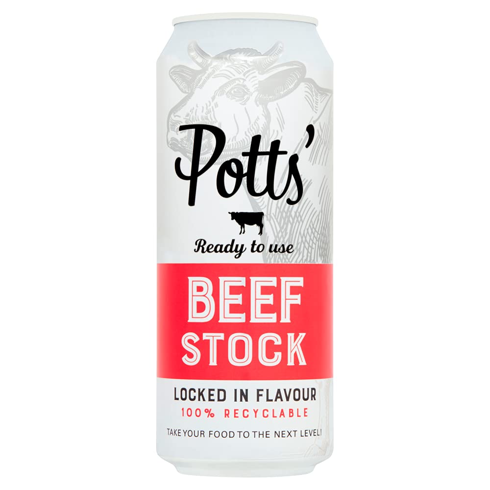 Potts Beef Stock Can, 500ml