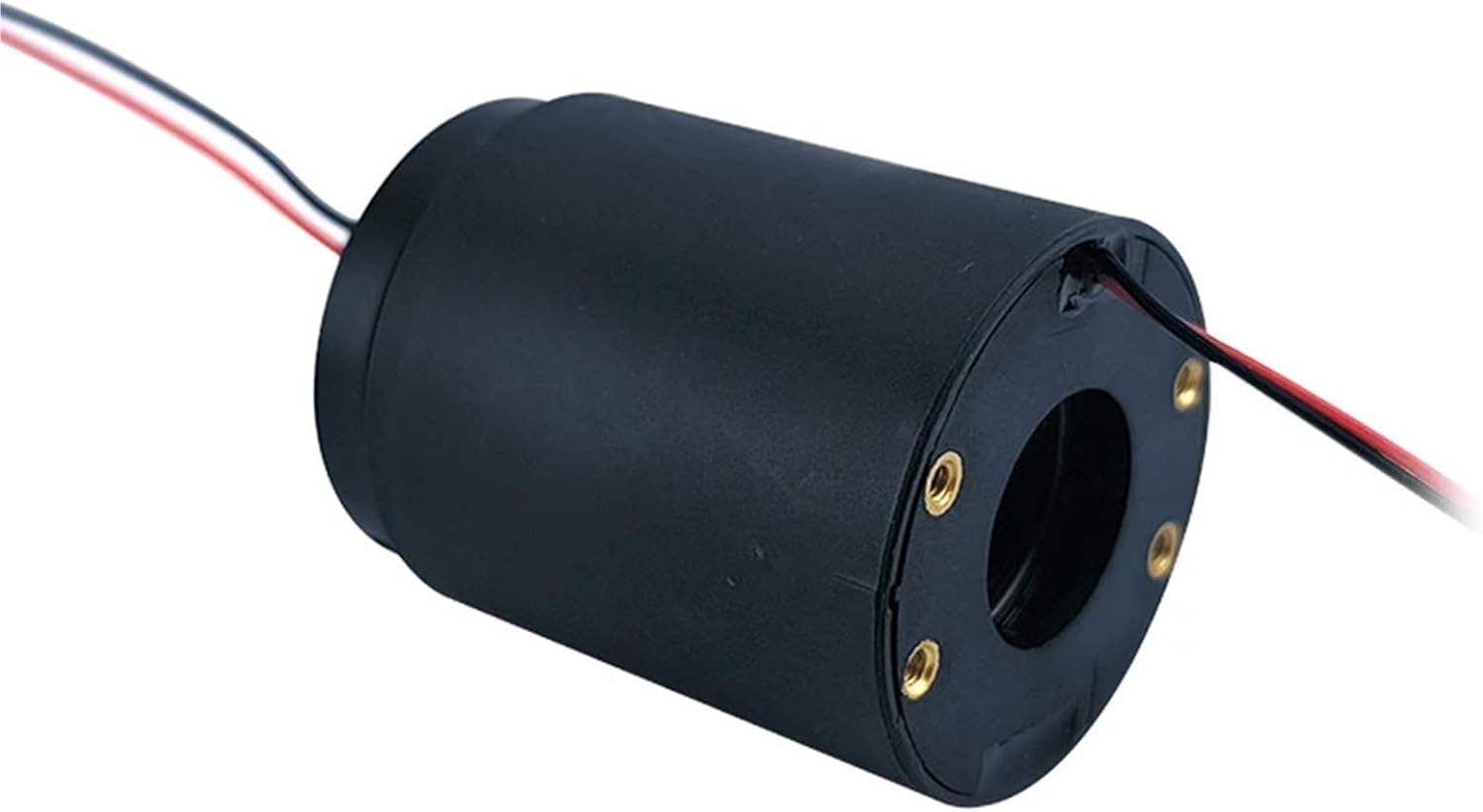 WX1233-2PS 12.7mm ID 33mm OD2-way 2A through-hole electric slip ring Small size electric rotary joint