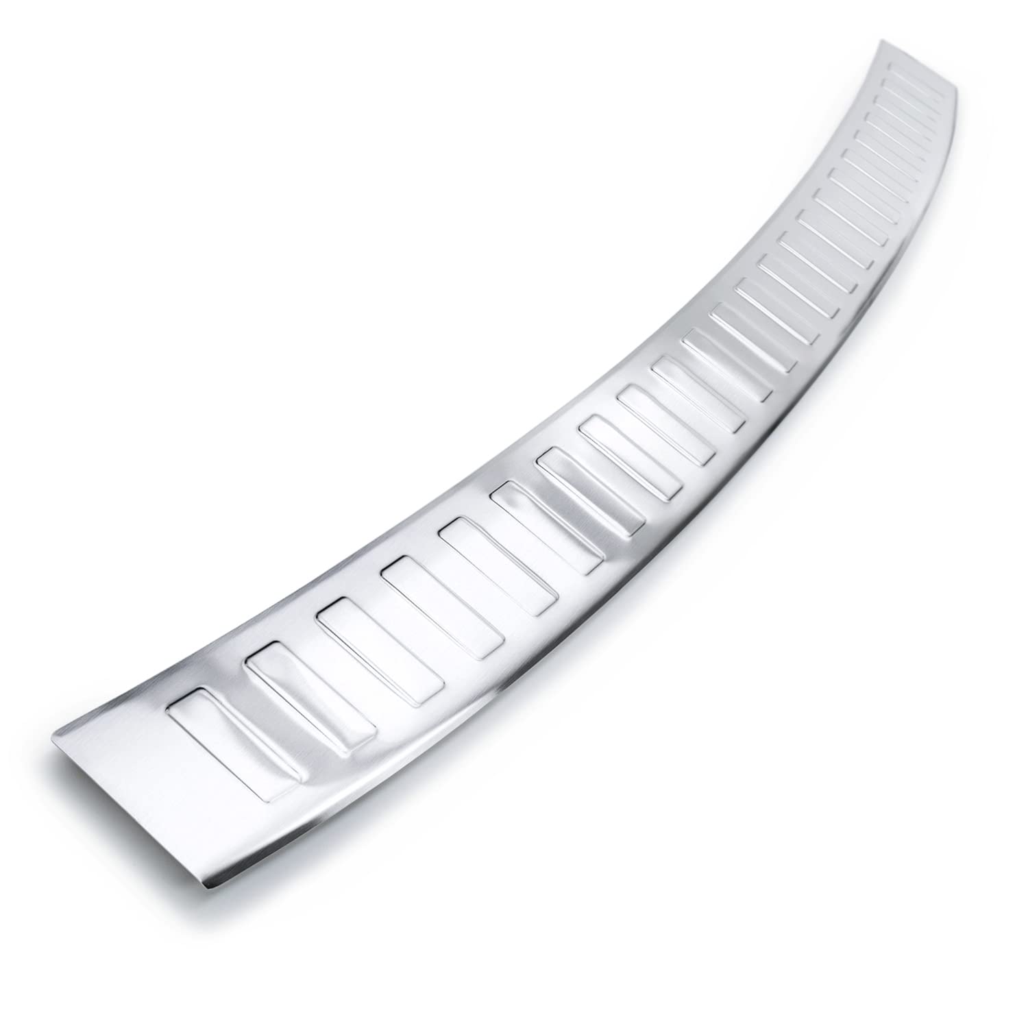 teileplus24 L523 Protezione Paraurti Acciaio Inox per Peugeot 508 SW 2010-2018 con Bordo