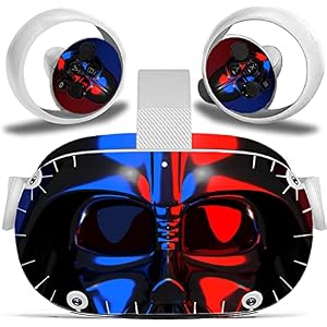 Anime O-culus Quest VR2 Headset Skin Cartoon VR 2 Skins Headsets und Controller Aufkleber Schutzaufkleber Zubehör
