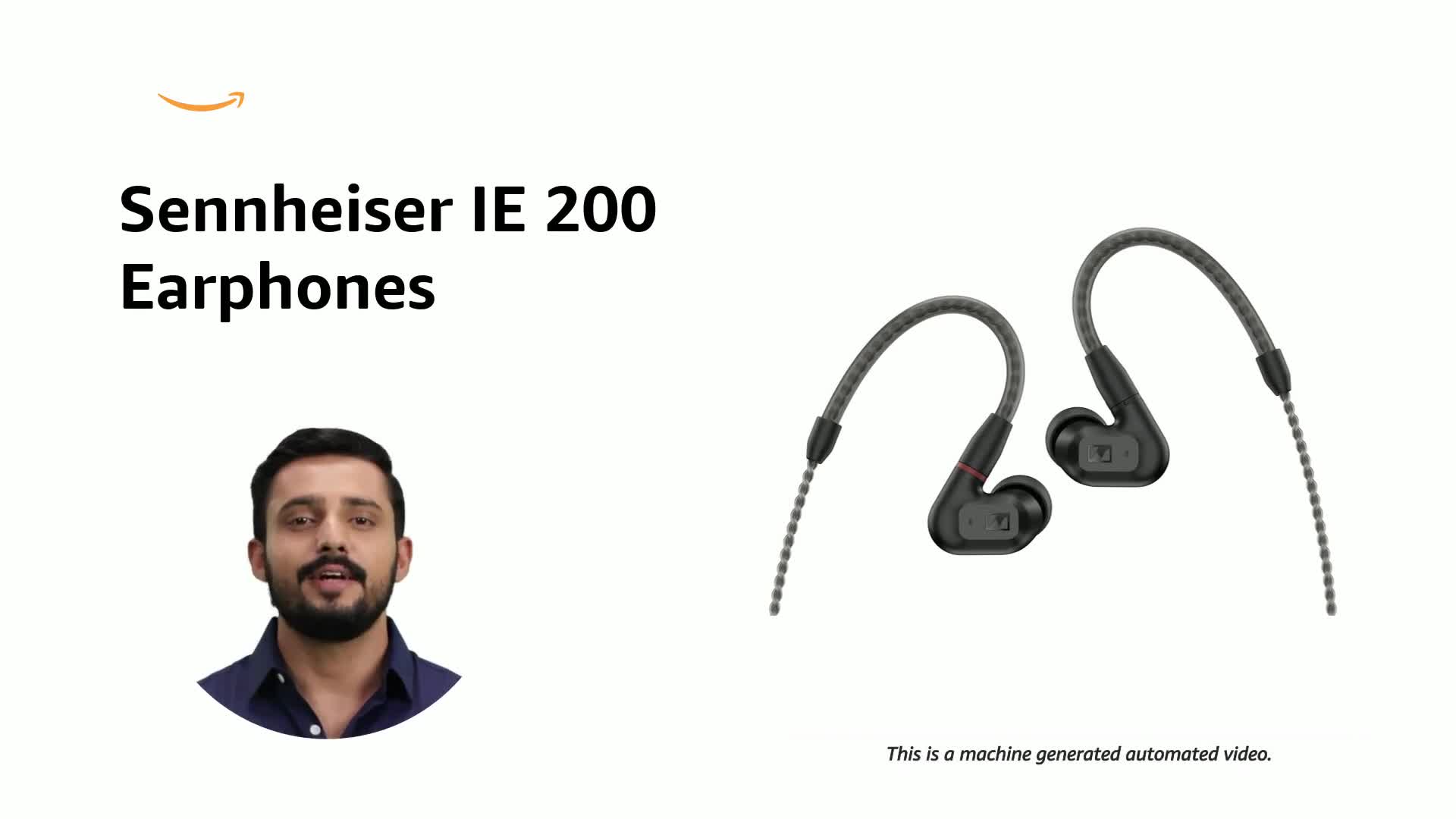 Sennheiser IE 200 in-Ear Audiophile Headphones, German Design, 7mm