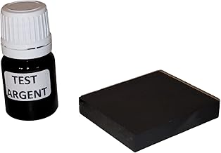 Jewellery Tester Spatula Bottle Kit for Silver Ready to Use with Touchstone + Instructions Included