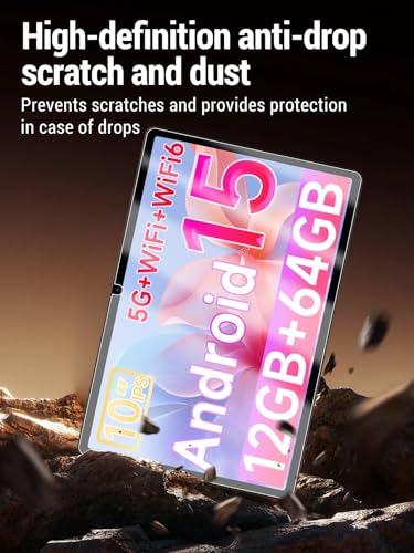 Protector de Pantalla 9H para Vyrolinia ZB32 Tablet 10" 2 Unidades miniatura 4