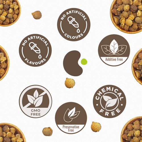 Image of CARMEL ORGANICS Soapnut /Aritha /Reetha Powder 340 Grams For Hair Care | Natural | No Added Preservatives and Additives | Sapindus Mukorossi Powder, Antuvala pudi /Kunkudukaya Podi