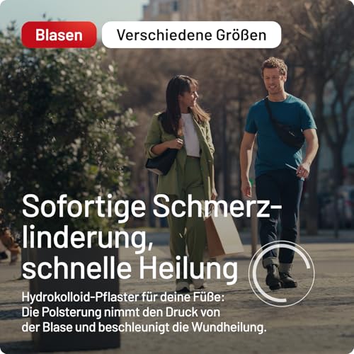 COMPEED Blasenpflaster Mixpack - 12x Hydrokolloid-Pflaster - 3 Größen – Ansicht 2
