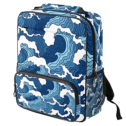 Sac de travail tendance à motif japonais pour vos déplacements quotidiens