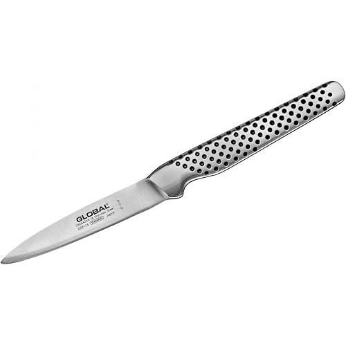 Global 3 inch Peeling Knife - Lightweight Japanese Stainless Steel, Razor Sharp Edge, Made in Japan, GSF-15