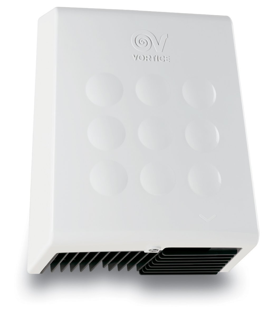 Vortice Asciugamani Professionale da 2000W Optimal Dry, Bianco, 1