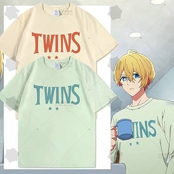 Amazon.co.jp: QLP 推しの子 tシャツ グッズ TWINS tシャツ 星野