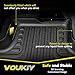 VOUKIY Floor Mats & Cargo Liner for 2026 2025 2024 2023 2022 2021 2020 2019 Toyota Corolla Hatchback Car Mats Trunk Mat Toyota Corolla Hatchback Floor Mats Accessories Black
