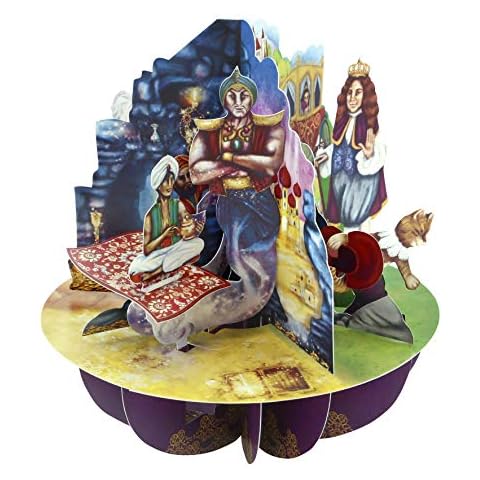 Aladdin 3D Pop Up Card Cover