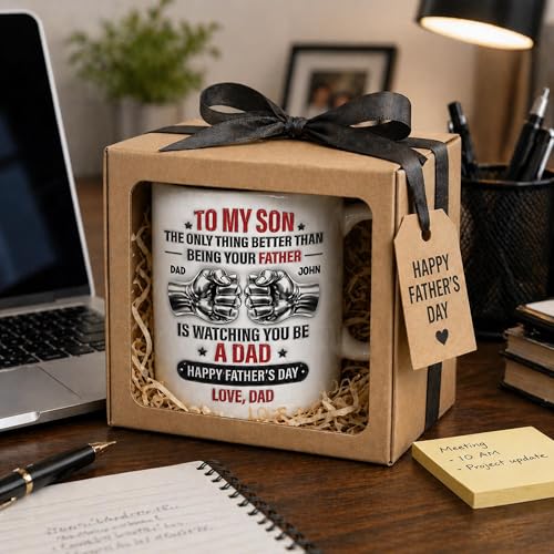 Taza personalizada para hijo de cerámica 11 oz miniatura 5
