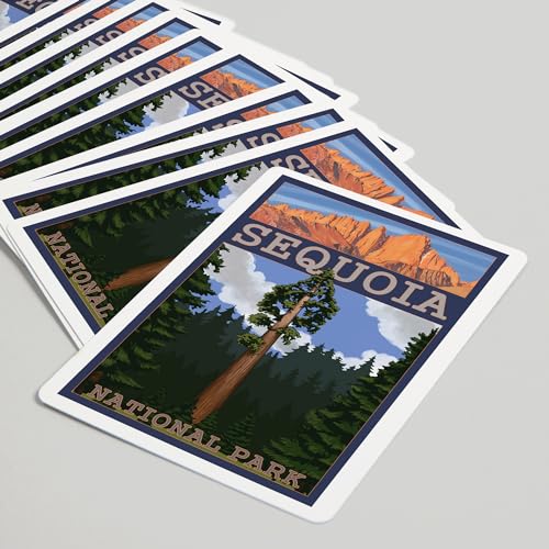 Baraja de Póker Parque Sequoia California 52 cartas miniatura 5
