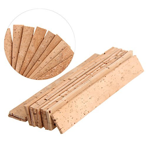 Generic 10x Cork Blade Bb Saxophone Set Corks 81x11x2mm Flute