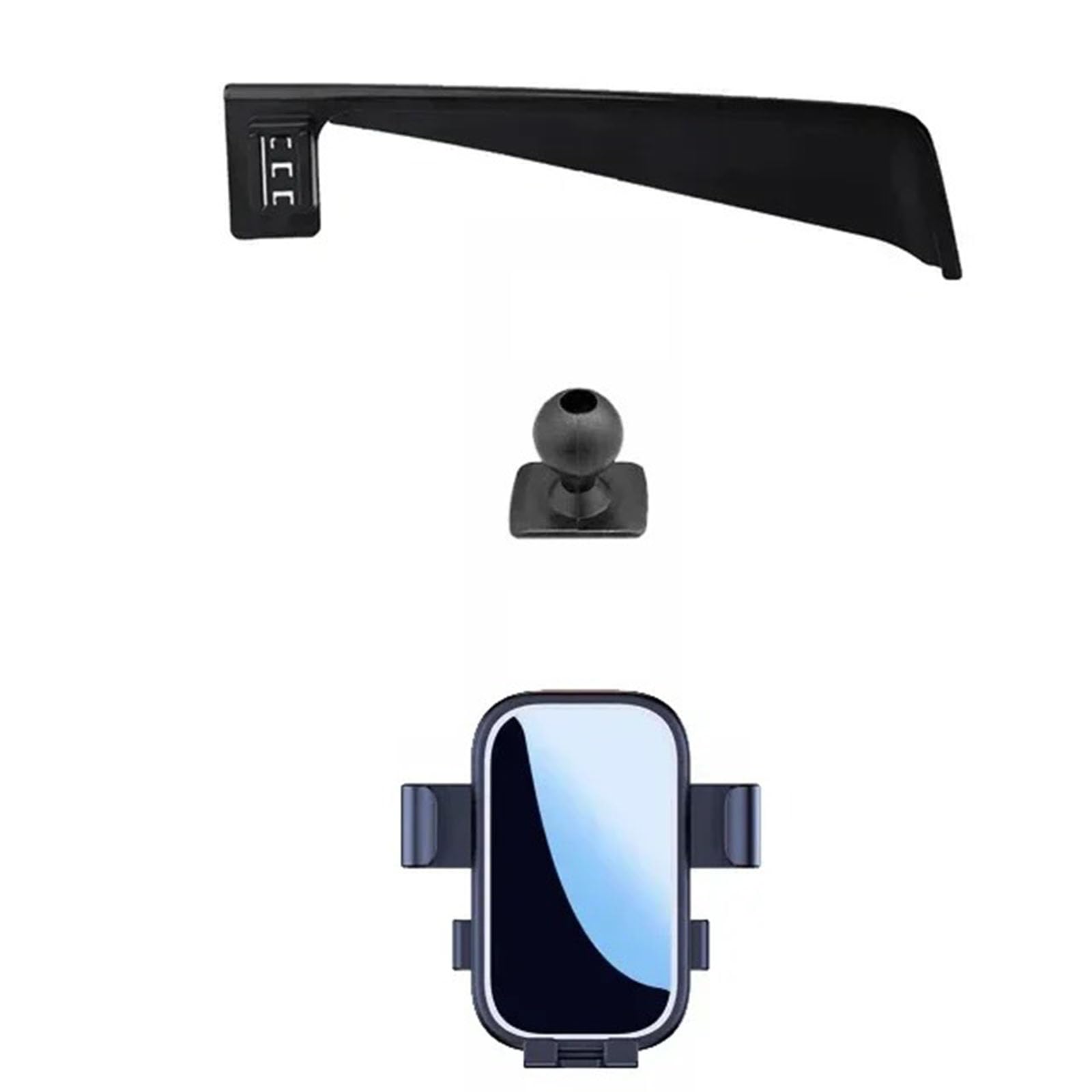 MOGFLMAN Car Phone Holder for Hyundai Elantra N-Line CN7 2021-2023, LHD Car Phone Holder