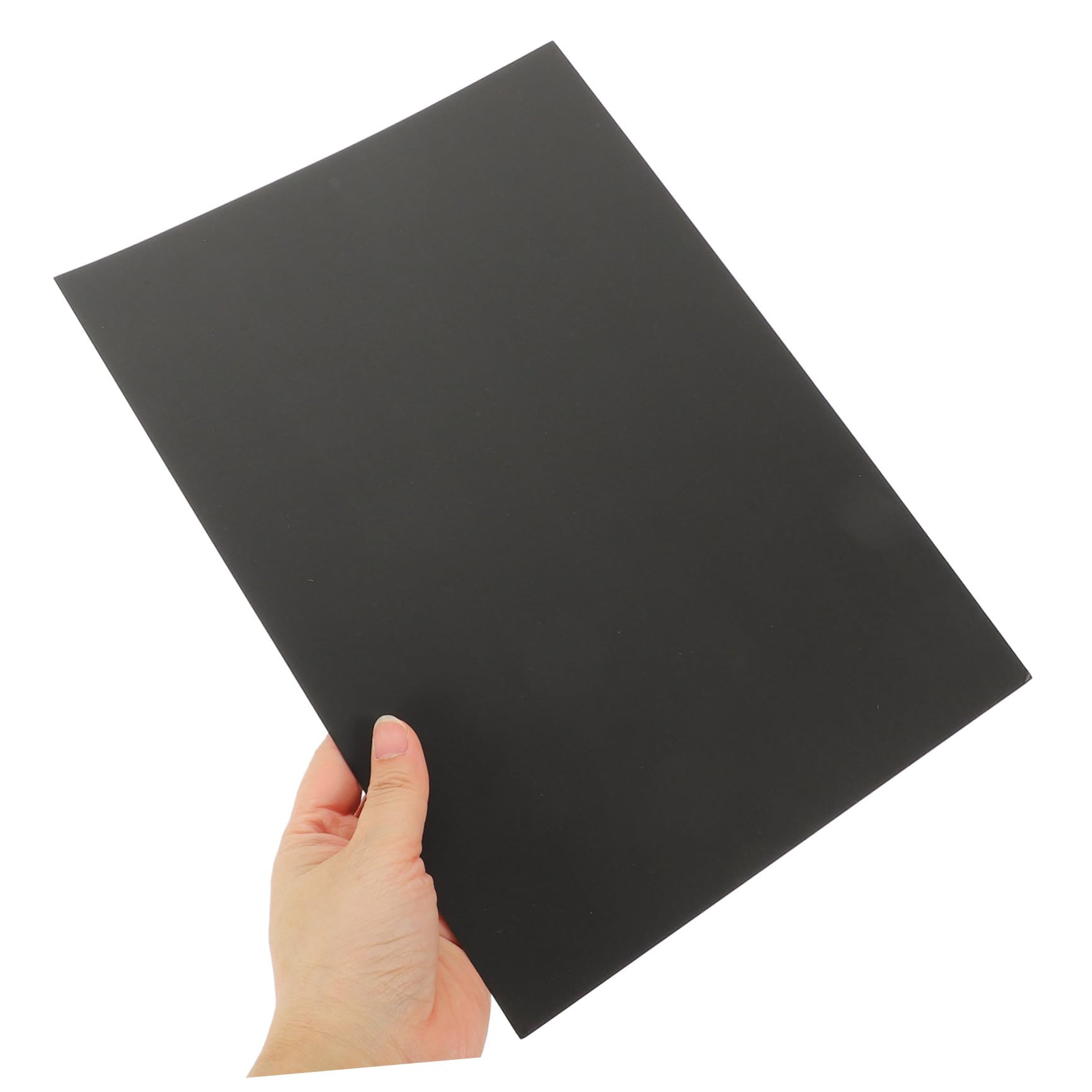 Karton für Kinder A4 50 Blatt Schwarzes Papier zum Zeichnen