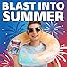 Capri Sun Summer Blast Passion Fruit Mango flavored Juice Drink Blend, from concentrate with other natural flavor, 10 ct Box, 6 fl oz Pouches