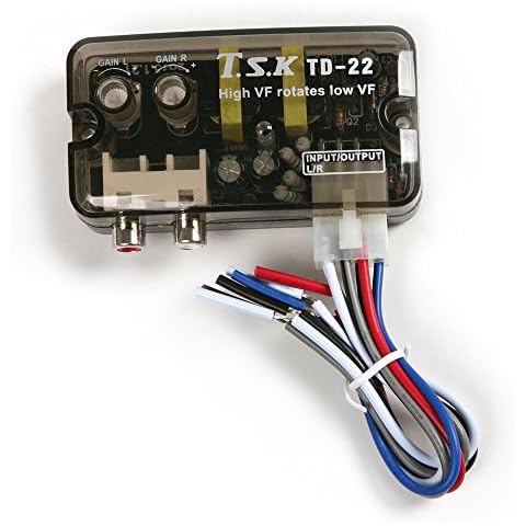 BOOMBOOST Car Speaker Converter to RCA Line Car Audio High to Low Line Out Converter Cover