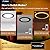 Amico 6 Pack Black 6 Inch 5CCT LED Recessed Ceiling Light with Night Light, 2700K/3000K/3500K/4000K/5000K Selectable Ultra-Thin Lighting, 12W=110W, 1100LM, Dimmable Canless Wafer Downlight - ETL&FCC