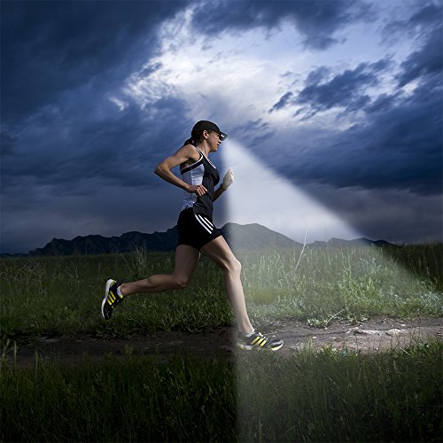 Powercap Led Women's Running Hat 25/75 Ultra-Bright Hands Free Lighted Battery Powered Headlamp – Red 7 Panel (Cub4-1019) #TOP3