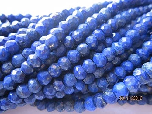 Perles lapis rondelle 4mm régulières pour éviter les défauts de création de bijoux