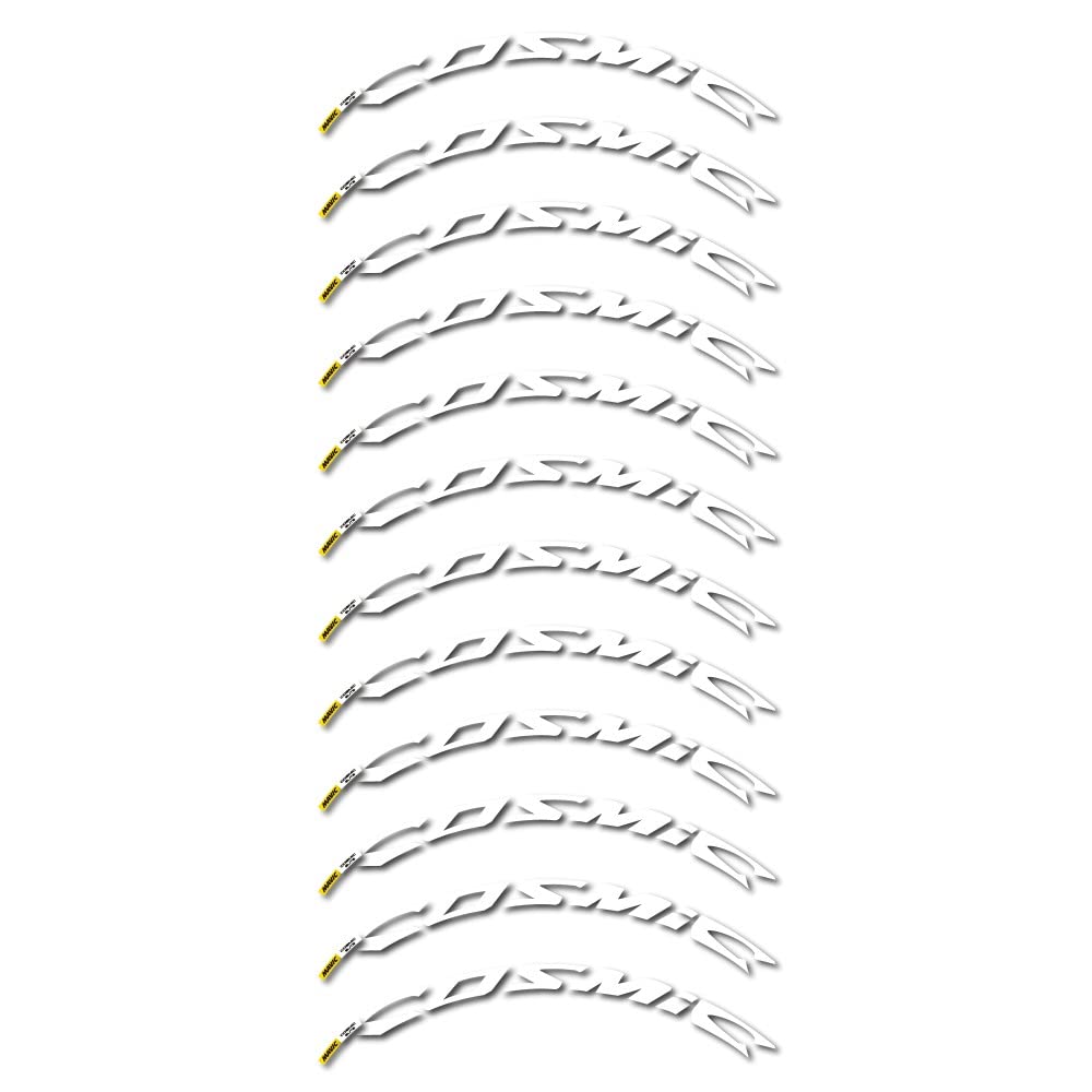 Star Sam Blanco Mavic Cosmic Elite 35Mm Wheel Rim Road Bike Compatible Stickers