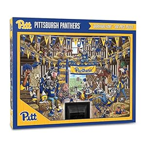 YouTheFan NCAA Pittsburgh Panthers Barnyard Fans 500pc Puzzle