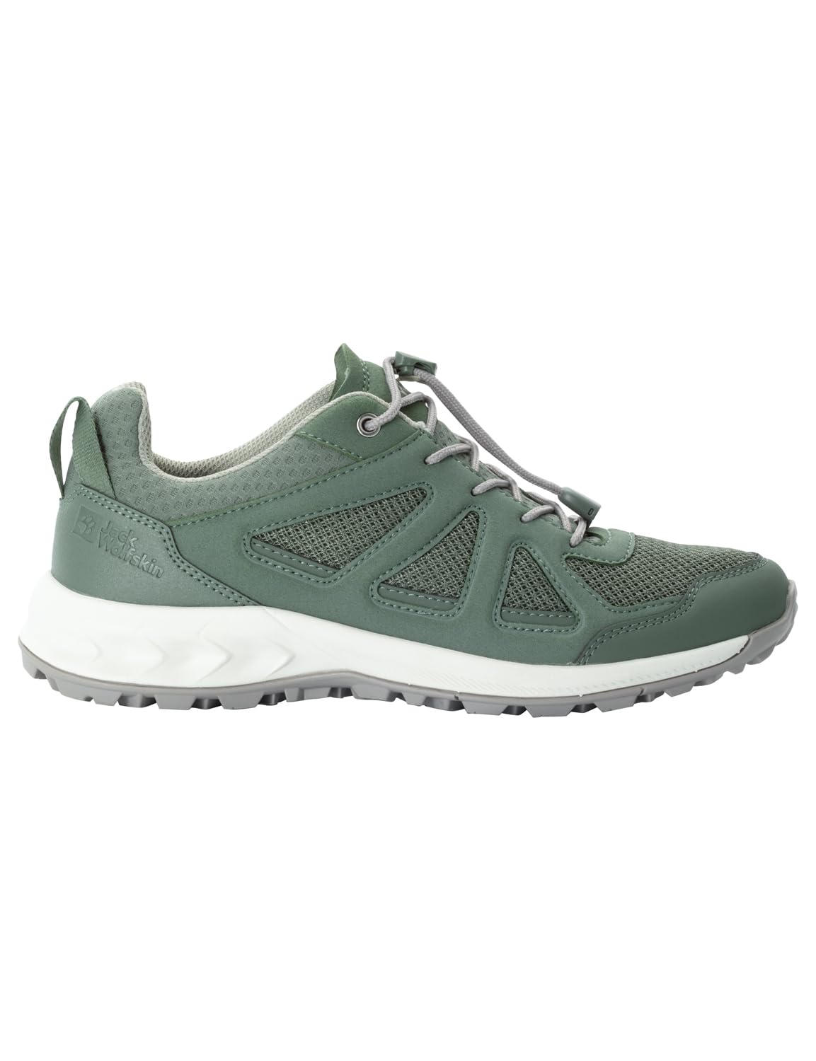 Jack Wolfskin Women's Woodland 2 Vent Low WWalking Shoe, Hedge Green, 8.5 UK