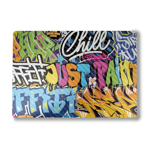 Image of Carbon Fiber Laptop Skin Compatible with Alienware M18 R2 (2024) - Just Paint - Premium 3M Vinyl Protective Wrap Decal Cover - Easy to Apply | Crafted in The USA by MightySkins