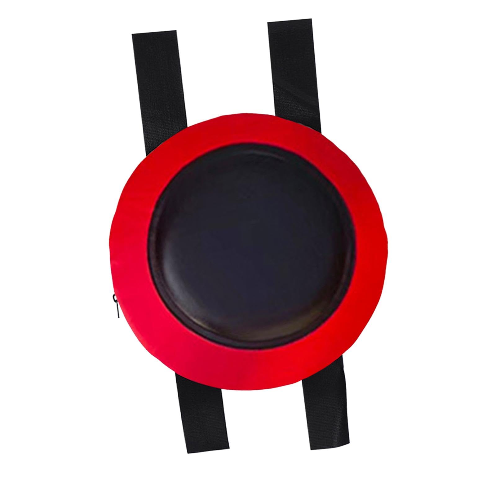 Training Pad PU Boxing Wall Target Exercise Sports Wall Mounted Punching Pad Red Black 30cm-picture-32