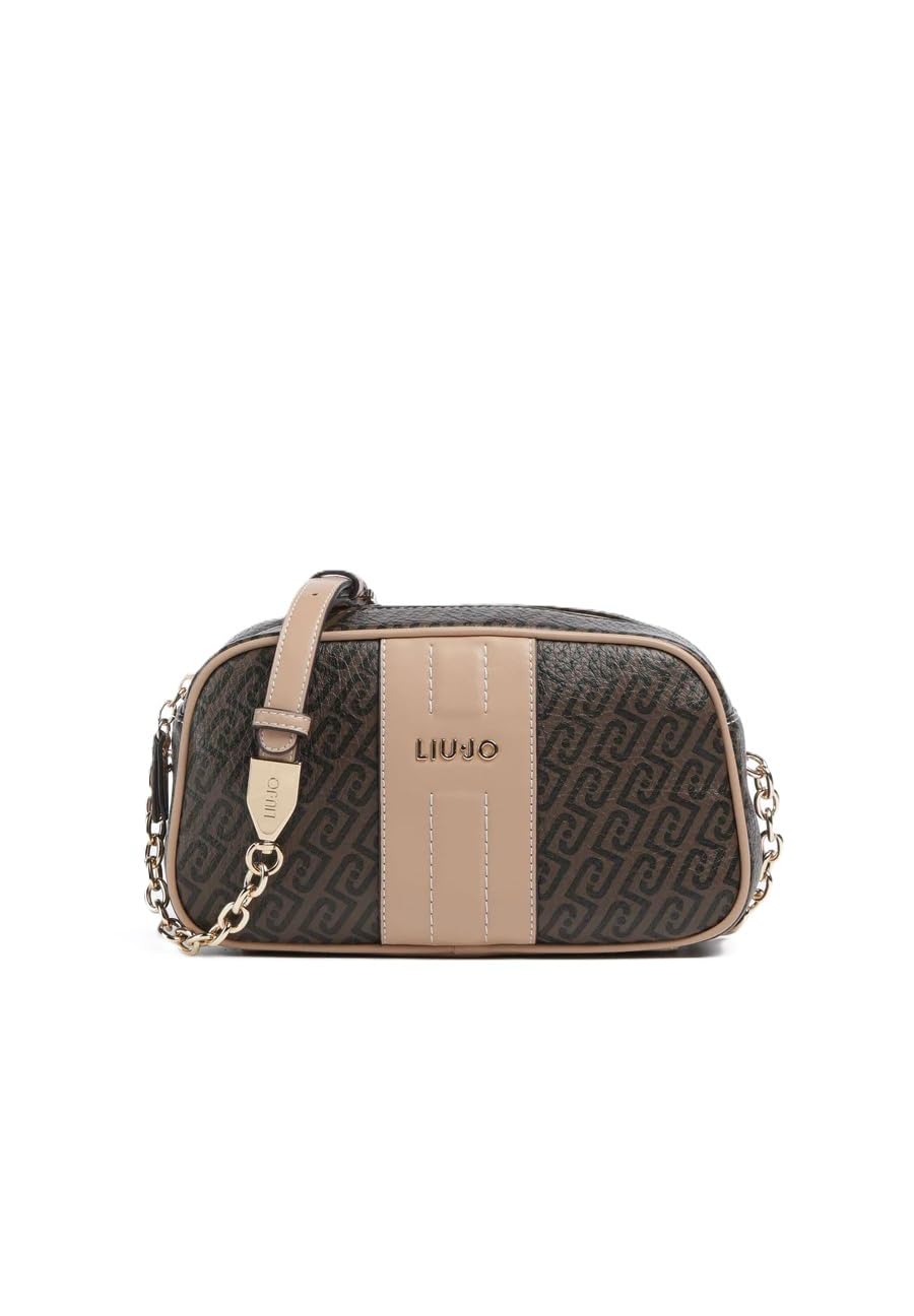 Sac à bandoulière Liu Jo Hématite en toile technique premium