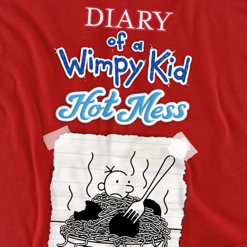Diary of a Wimpy Kid Hot Mess Cover Kids T Shirt for Youth Toddler Boys and Girls3