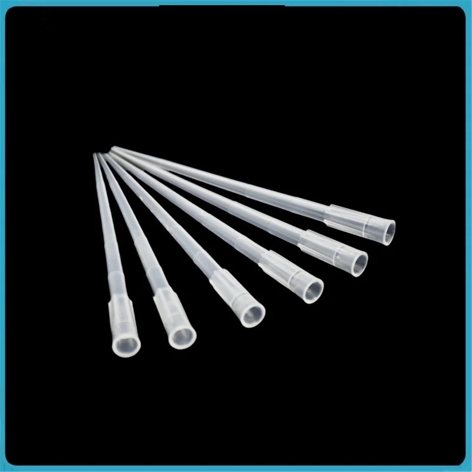 Pipettenspitze 200 µl, Pipetten-Ersatzteile, Ultra-Mikro-Dosierspitzen, Kunststoff, weiß, 6 mm × 89, 500 Stück/Packung