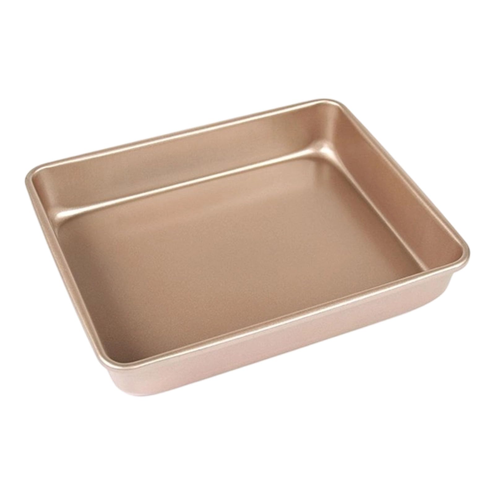 Sturdy Tiramisu Serving Tray Sturdy Stainless Steel Dessert Container Perfect for Kitchen and Bakery Use Permanent Baking Tray