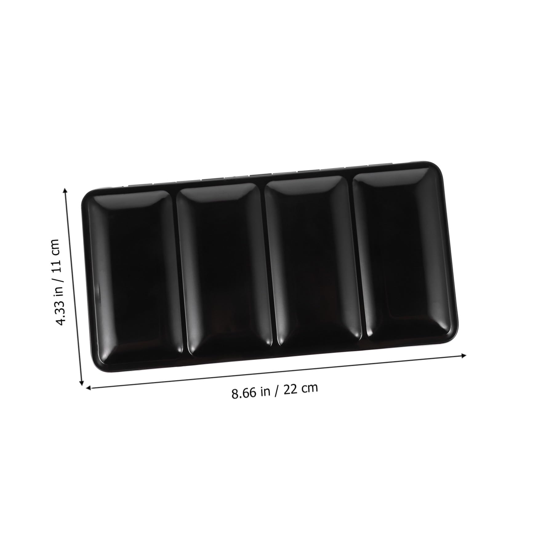 Boîte Métallique Aquarelle Vide avec Compartiments Étui Robuste pour Peinture Godets Rangement Pratique pour Pigments et Fournitures Artistiques
