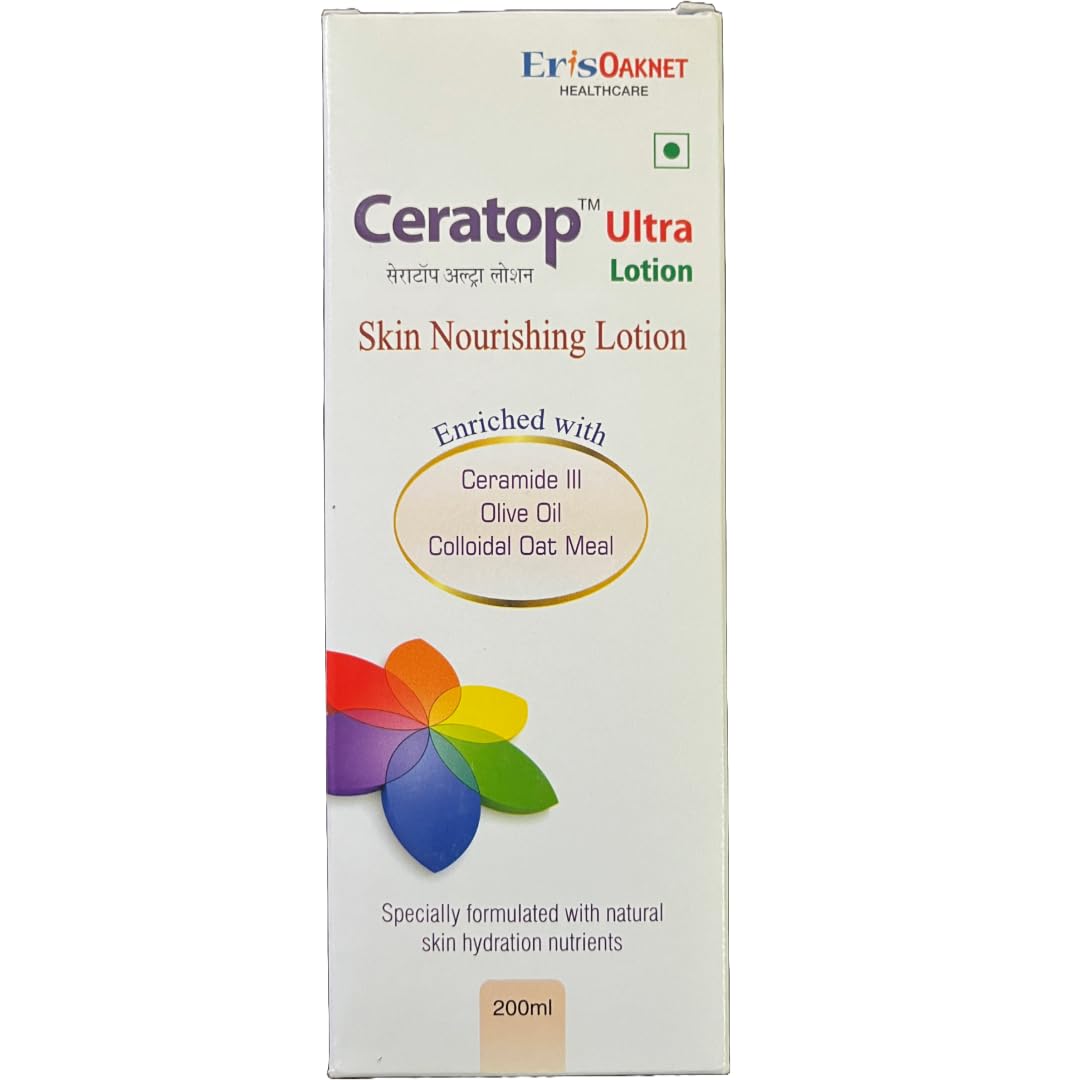 Ceratop Ultra skin nourishing moisturizing lotion enriched with olive oil (200 ML)