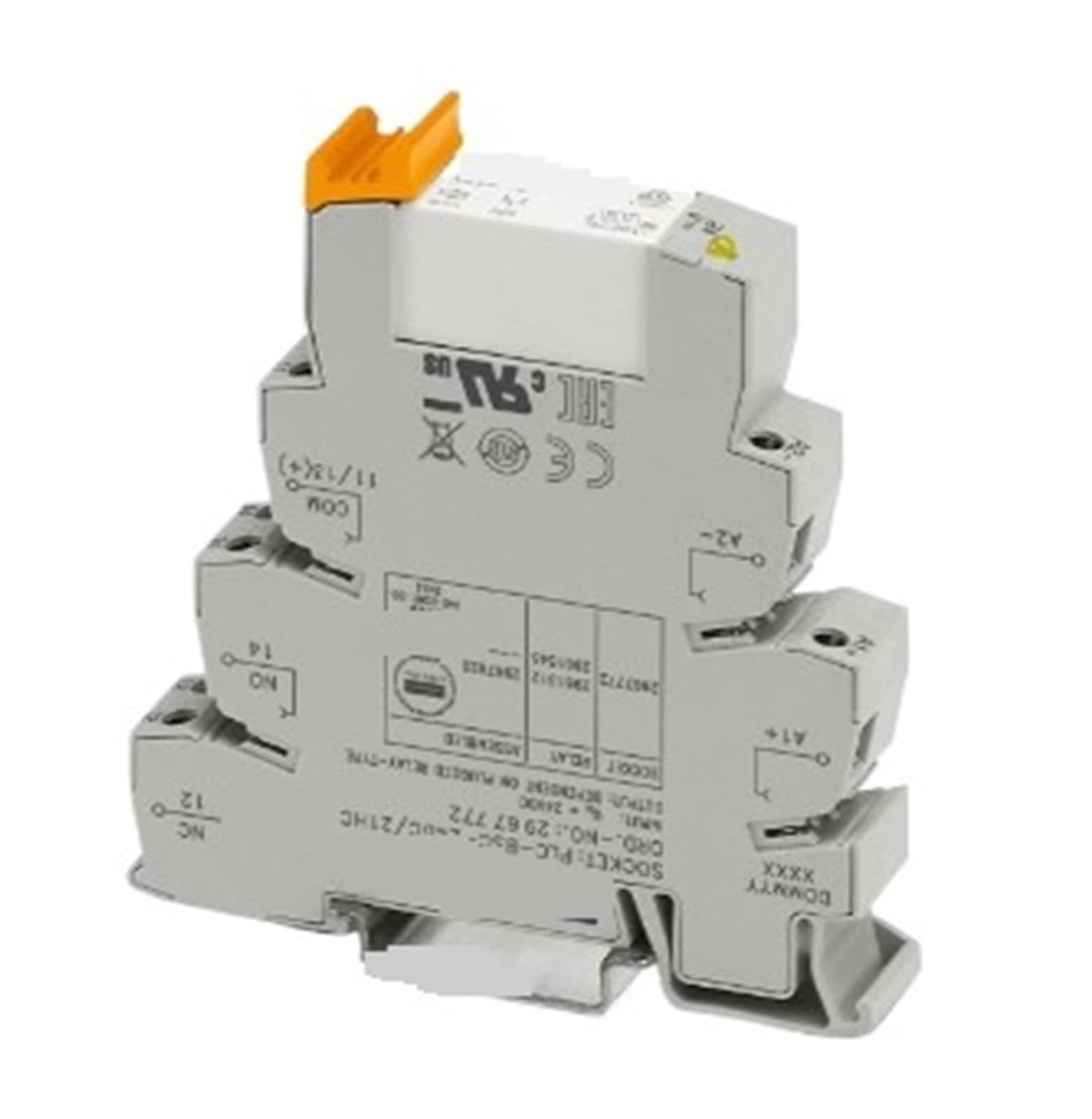 QVIVFYBOE Relay module 2967620 PLC-RSC-24DC/21HC Relay Module 1 PDT Input Voltage 24 V DC