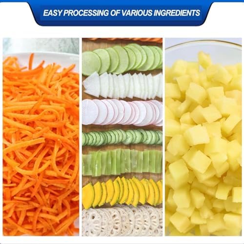 Cortadora Multifuncional Comercial de Verduras y Papas miniatura 3