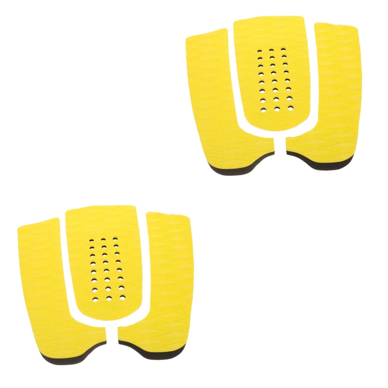 Yardwe 2 Juegos De Almohadillas Antideslizantes para Tabla De Surf Portátiles con Adhesivo Fuerte para Un Uso Duradero.