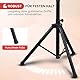 Pyle Fernseher Halterung, TV Ständer, Fernsehständer für 32 Zoll TVs, portable TV Tripod Stand mit VESA 75x75,100x100, 200x100, 200x200, TV Stativ Höhenverstellbar 82-152cm, 0-360° Neigung, max 10kg