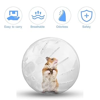 ペット用 エクササイズボール Amazon.co.jp: サイレントハムスターボール透明ボール 小動物