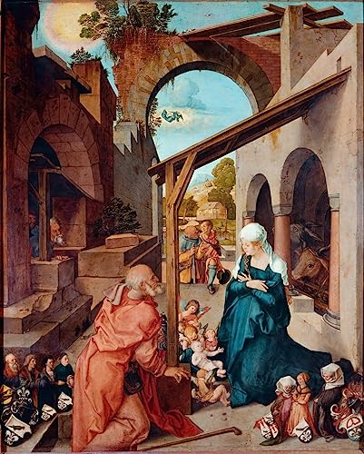 Art Tableau Retable Paumgartner Dürer pour une décoration de salon élégante 60x90cm