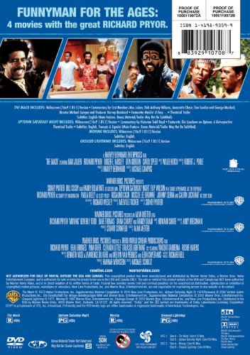 4 Film Favorites: Richard Pryor (Greased Lightning, The Mack, Moving, Uptown Saturday Night) image 4