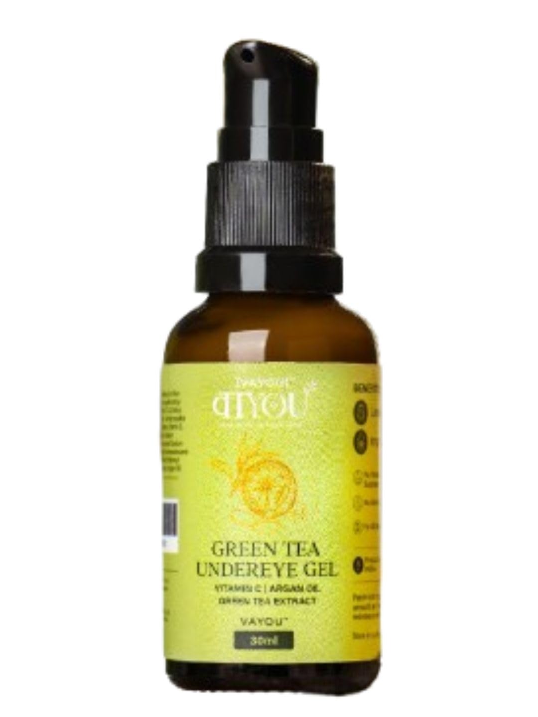 VaYou Green Tea Under Eye Gel – Cooling and Hydrating to Lower Puffiness (30ML)-image-45