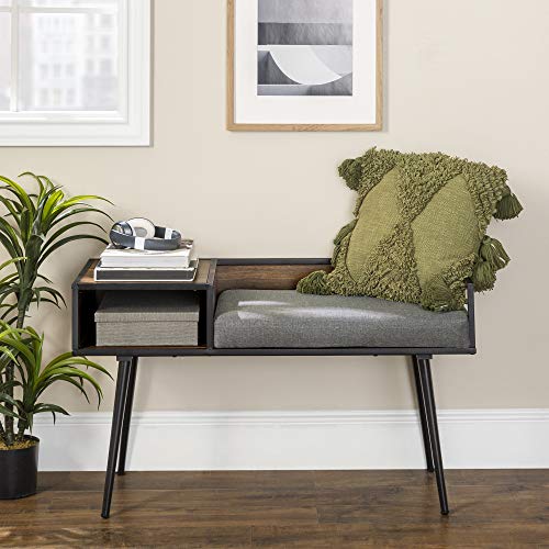 WE Furniture Modern Banco de teléfono Cover