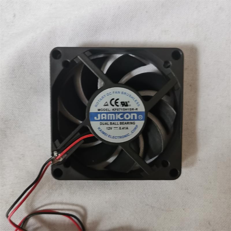 fan KF0715H1SR-R 12V 0.41A 7cm 7015 2wire cooling fan