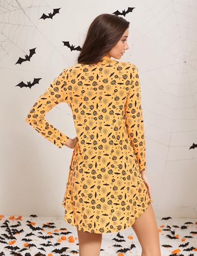 Image of GYS Womens Bamboo Viscose Nightgown Super Soft Lightweight Night Shirts for Sleeping