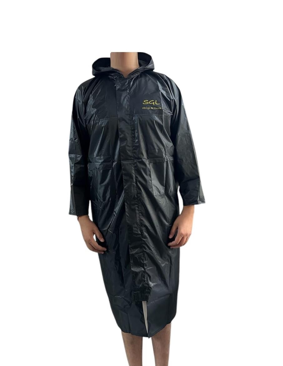 Unisex Polyester Raincoat, Waterproof Long Coat for Men and Women-image-24