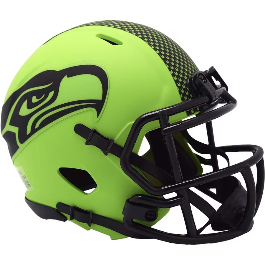 Larry Fitzgerald Nfl All Decade Team 2010s Warren Moon HOF 06 Autographed  Seattle Seahawks Eclipse Mini